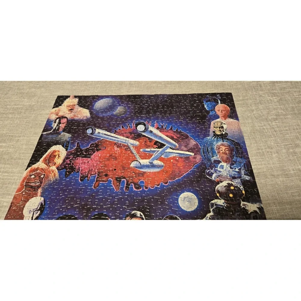 Star Trek Jigsaw Puzzle‎ FX Schmid 600 Piece Exquisit 1993 Paramount #90041